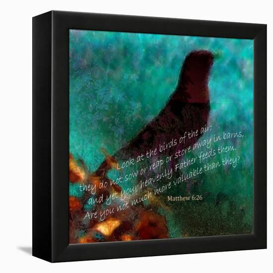 Matthew 6:26-Ruth Palmer-Framed Stretched Canvas