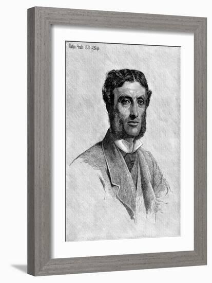 Matthew Arnold (1822-188), British Poet, Critic and Educationalist, 1881-Frederick Augustus Sandys-Framed Giclee Print