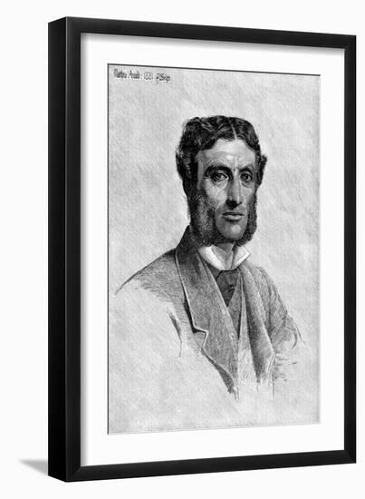 Matthew Arnold (1822-188), British Poet, Critic and Educationalist, 1881-Frederick Augustus Sandys-Framed Giclee Print