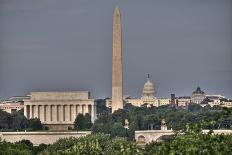Jefferson Memorial-Matthew Carroll-Framed Premier Image Canvas