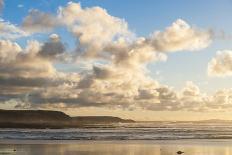 Cloud Reflections at Constantine Bay at Sunset, Cornwall, England, United Kingdom, Europe-Matthew-Mounted Photographic Print