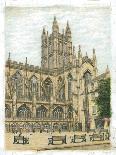 Bath Abbey, 2003-Matthew Grayson-Framed Giclee Print