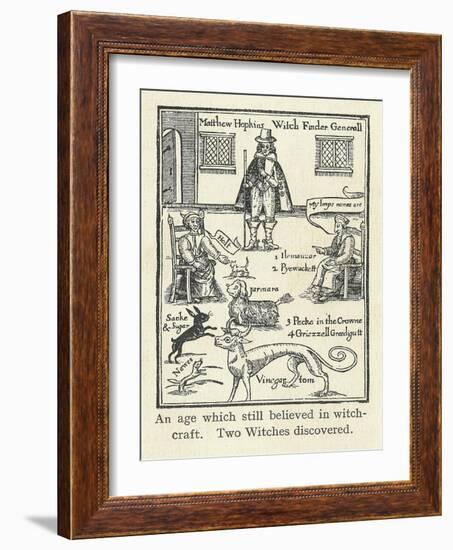 Matthew Hopkins, English Witch Hunter-Science, Industry and Business Library-Framed Photographic Print