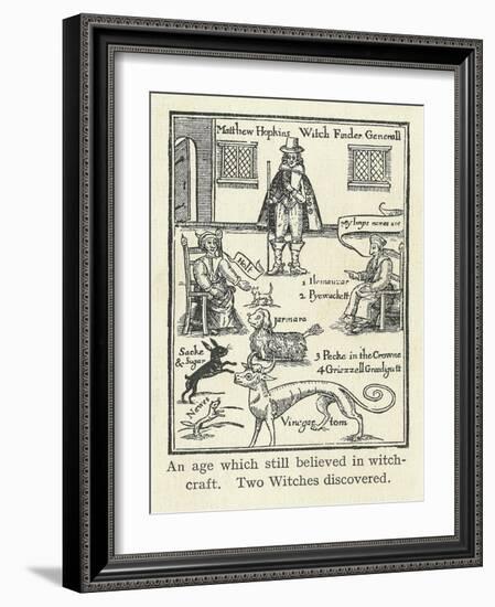 Matthew Hopkins, English Witch Hunter-Science, Industry and Business Library-Framed Photographic Print