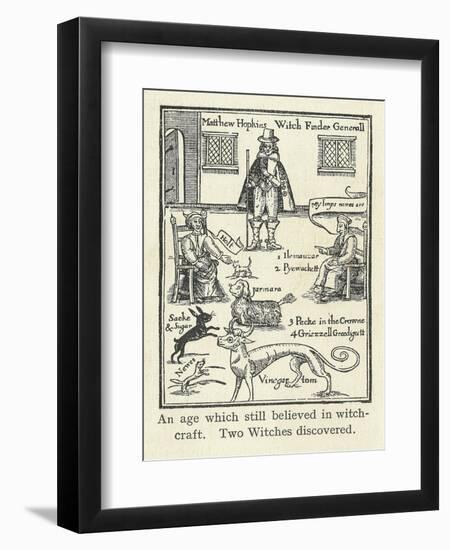 Matthew Hopkins, English Witch Hunter-Science, Industry and Business Library-Framed Photographic Print