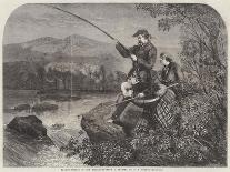 Salmon-Fishing in the Highlands-Matthew "matt" Somerville Morgan-Giclee Print
