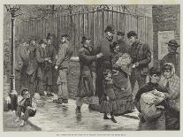 The Unemployed at the East-End of London, Applicants for the Relief Fund-Matthew "matt" Somerville Morgan-Giclee Print