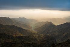 Elephant Rock Outcrop Geological Formation at Sunset near Al Ula, Saudi Arabia-Matthew Starling-Photographic Print