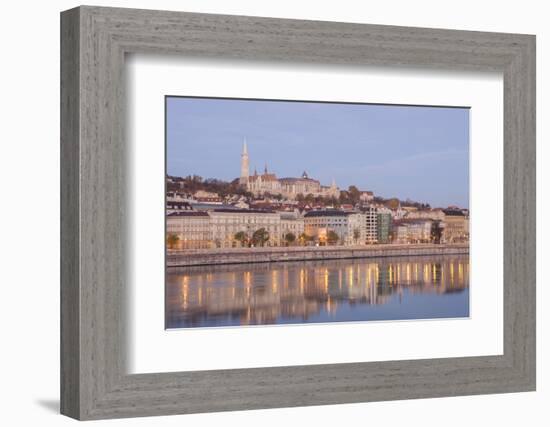 Matthias Church. Sunrise. Budapest. Hungary-Tom Norring-Framed Photographic Print