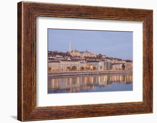 Matthias Church. Sunrise. Budapest. Hungary-Tom Norring-Framed Photographic Print