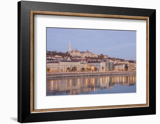 Matthias Church. Sunrise. Budapest. Hungary-Tom Norring-Framed Photographic Print