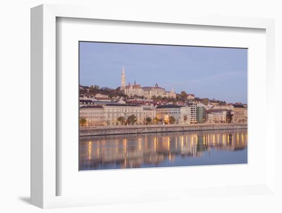 Matthias Church. Sunrise. Budapest. Hungary-Tom Norring-Framed Photographic Print