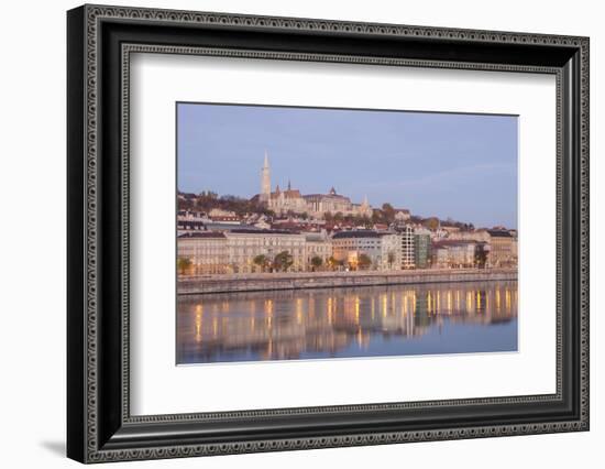 Matthias Church. Sunrise. Budapest. Hungary-Tom Norring-Framed Photographic Print