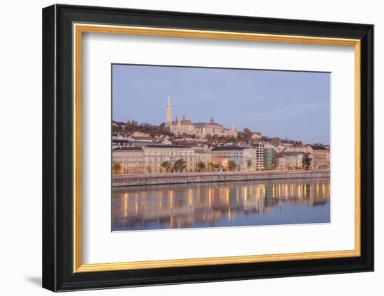 Matthias Church. Sunrise. Budapest. Hungary-Tom Norring-Framed Photographic Print