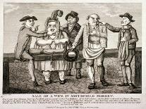 Wife Being Sold at Smithfield Market, London, 1797-Matthias Finucane-Giclee Print