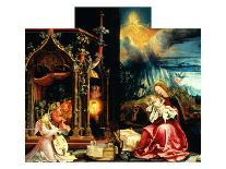Isenheim Altar: Allegory of the Nativity, detail (Angel with Viola)-Matthias Gruenewald-Giclee Print