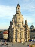 Die Frauenkirche in Dresden-Matthias Rietschel-Framed Premier Image Canvas