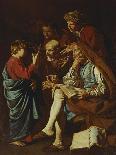 The Adoration of the Shepherds-Matthias Stomer-Framed Giclee Print