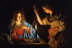 The Annunciation, Early 17th C-Matthias Stomer-Giclee Print