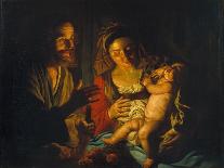 The Holy Family-Matthias Stomer-Framed Giclee Print