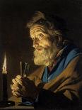 Jesus Christ, Aged Twelve, Among the Scribes-Matthias Stomer-Framed Giclee Print