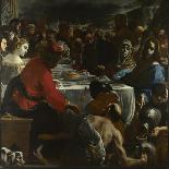 The Marriage Feast at Cana, C. 1655-1656-Mattia Preti-Giclee Print