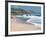 Mature Couple Walking on Bathsheba Beach, Barbados, Windward Islands, West Indies, Caribbean-Michael DeFreitas-Framed Photographic Print