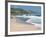 Mature Couple Walking on Bathsheba Beach, Barbados, Windward Islands, West Indies, Caribbean-Michael DeFreitas-Framed Photographic Print