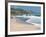 Mature Couple Walking on Bathsheba Beach, Barbados, Windward Islands, West Indies, Caribbean-Michael DeFreitas-Framed Photographic Print