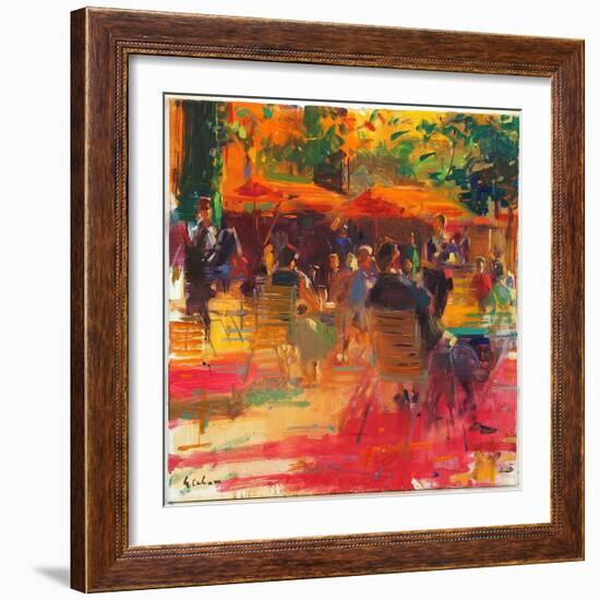 Maturing Sun, Paris-Peter Graham-Framed Giclee Print