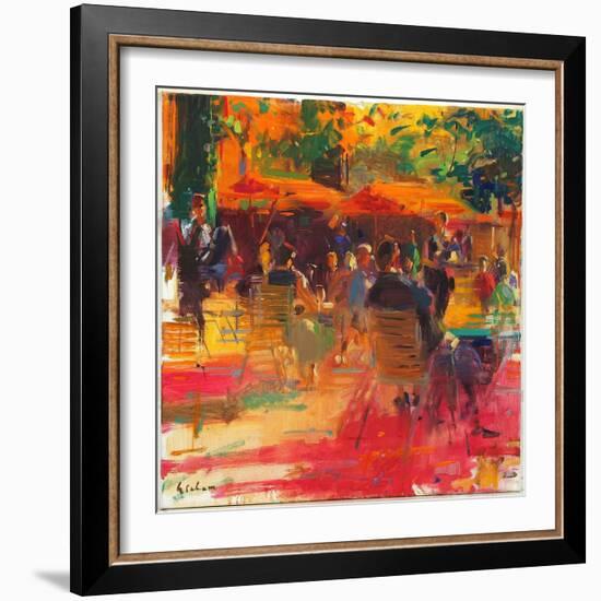 Maturing Sun, Paris-Peter Graham-Framed Giclee Print