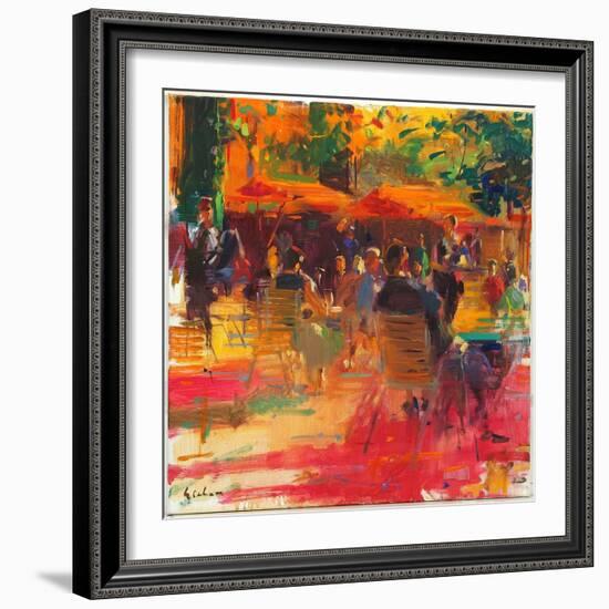 Maturing Sun, Paris-Peter Graham-Framed Giclee Print