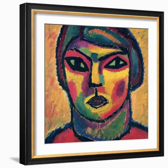 Maturity, c.1912-Alexej Von Jawlensky-Framed Giclee Print