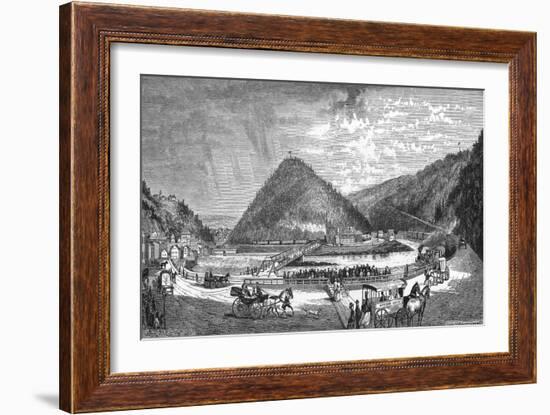 Mauch Chunk Pa-null-Framed Art Print