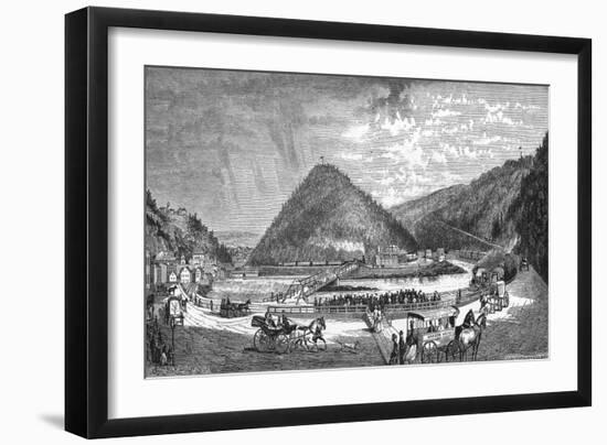 Mauch Chunk Pa-null-Framed Art Print