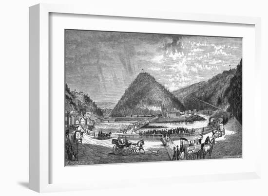 Mauch Chunk Pa-null-Framed Art Print