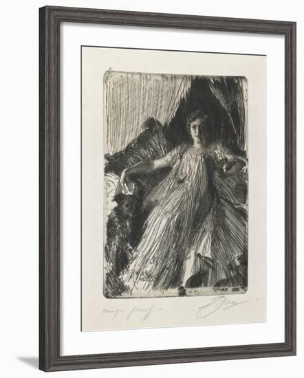 Maud Cassel (Mrs. Ashley), 1898-Anders Leonard Zorn-Framed Giclee Print