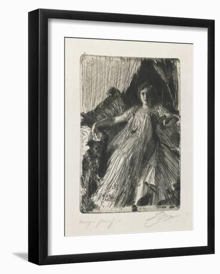 Maud Cassel (Mrs. Ashley), 1898-Anders Leonard Zorn-Framed Giclee Print