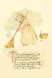 Mistress Mary Quite Contrary-Maud Humphrey-Art Print
