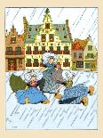 Kids Map Of Holland-Maud & Miska Petersham-Art Print