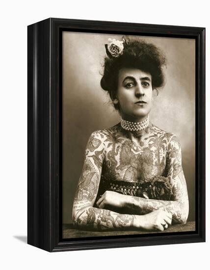 Maud Wagner 1911-Vintage Lavoie-Framed Premier Image Canvas