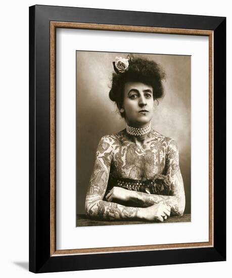 Maud Wagner 1911-Vintage Lavoie-Framed Giclee Print