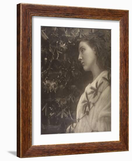 Maud-Julia Margaret Cameron-Framed Giclee Print