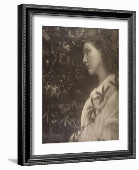 Maud-Julia Margaret Cameron-Framed Giclee Print