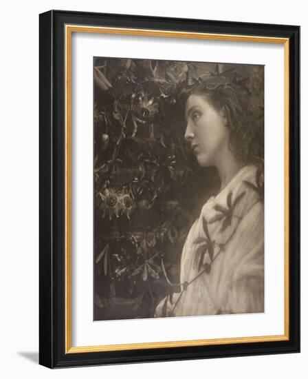 Maud-Julia Margaret Cameron-Framed Giclee Print