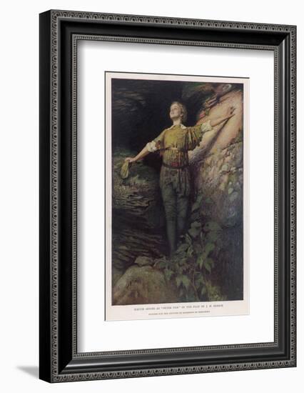 Maude Adams Actress as Peter Pan in Jm Barrie's Play-Sigismond De Ivanowski-Framed Photographic Print