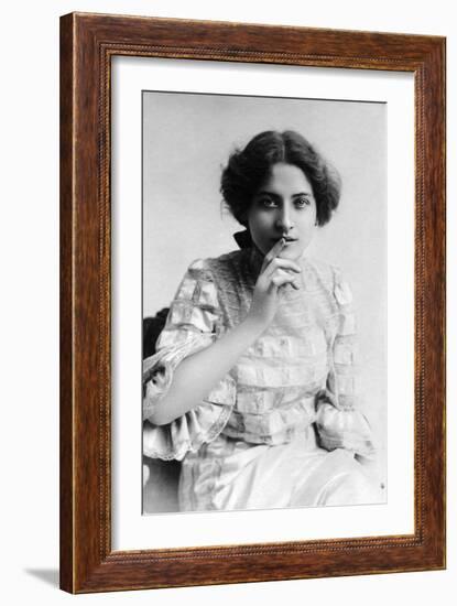Maude Fealy (1881-197), American Actress, 1905-null-Framed Giclee Print
