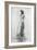 Maude, Standing, 1873-James Abbott McNeill Whistler-Framed Giclee Print