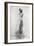 Maude, Standing, 1873-James Abbott McNeill Whistler-Framed Giclee Print