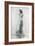 Maude, Standing, 1873-James Abbott McNeill Whistler-Framed Giclee Print